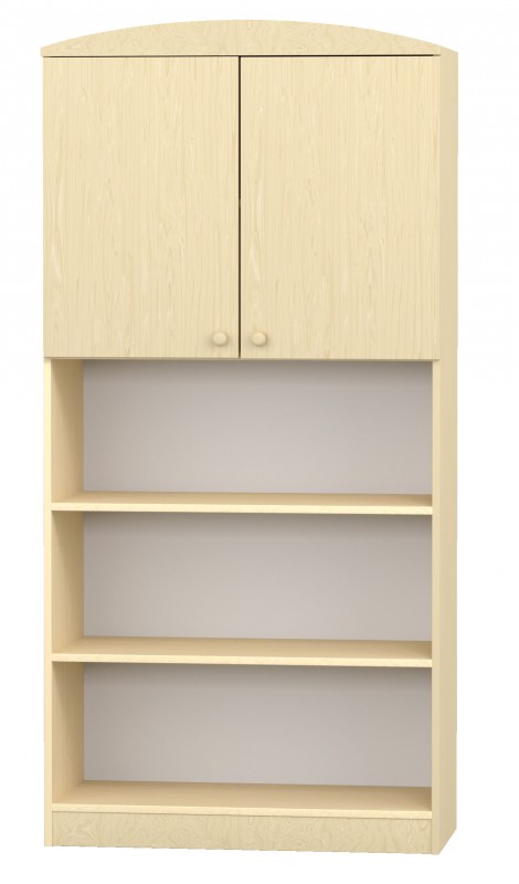 Flóra felülajtós szekrény 80x38x160 cm, juhar